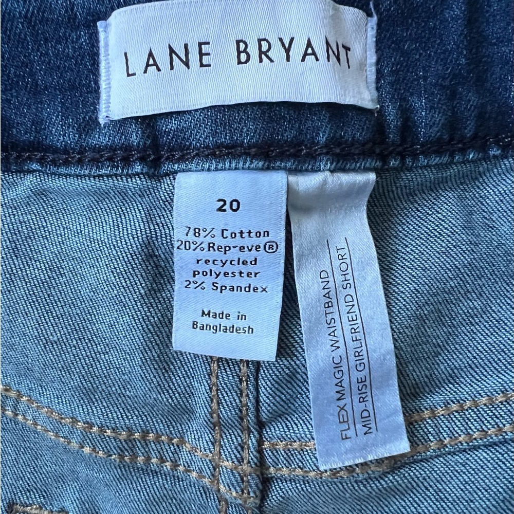 Lane Bryant Mid Rise Girlfriend Shorts Size 20 - Picture 9 of 11